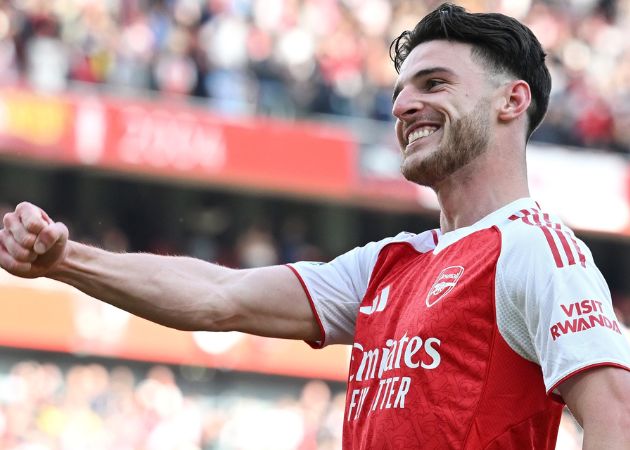 Read more about the article Declan Rice Trái Tim Bất Bại Của Arsenal Mùa Này