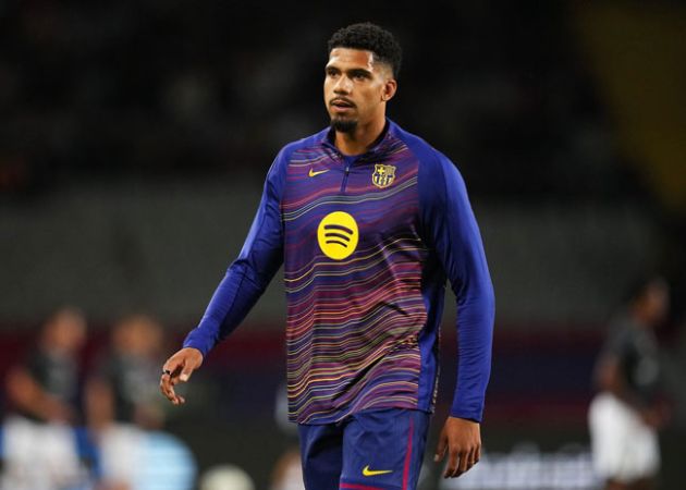Tình hình nghỉ thi đấu của Ronald Araujo