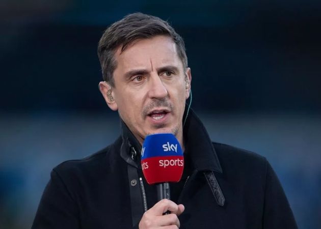 Read more about the article Gary Neville nổi giận trên sóng trực tiếp sau màn rượt đuổi nghẹt thở MU