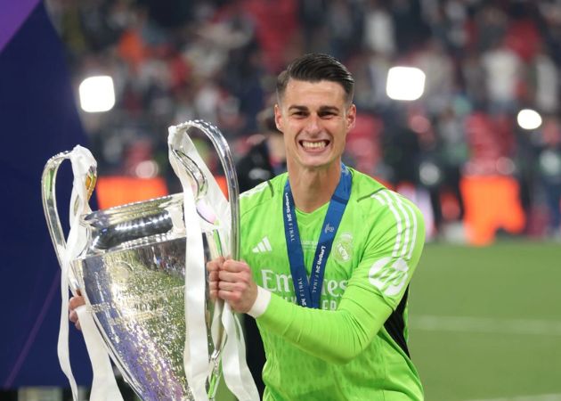 Kepa Arrizabalaga không giấu được niềm vui khi Arsenal giành quyền đi tiếp