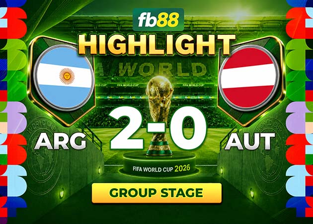 Read more about the article Highlight Argentina vs Áo 00h00 Ngày 23.06.2026 World Cup 2026