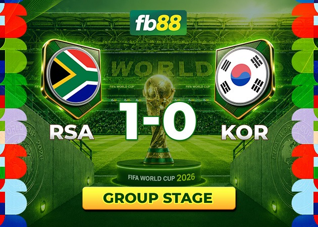 Read more about the article Highlight Hàn Quốc vs Nam Phi: Cú Sốc Loại Đại Diện Châu Á Khỏi World Cup 2026