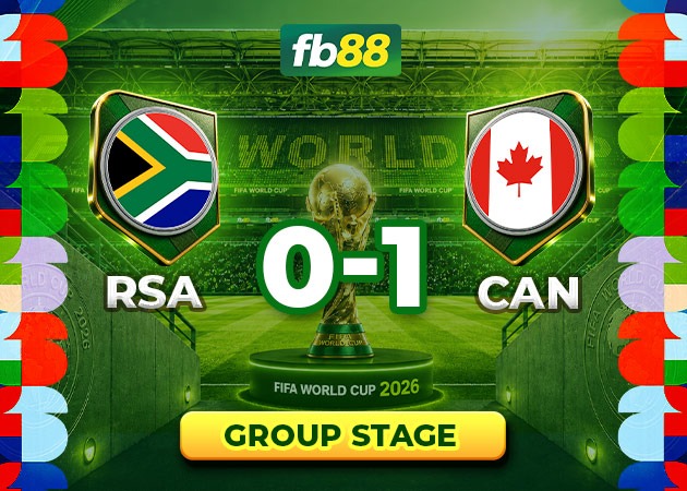 Read more about the article Highlight Nam Phi vs Canada 02h00 Ngày 29.06.2026 World Cup 2026