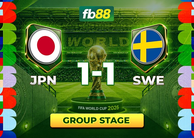Read more about the article Highlight Nhật Bản vs Thụy Điển 06:00 26.06.2026 World Cup 2026