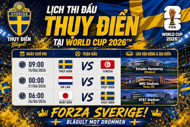 Phân Tích Nhận Định Bảng Đấu Của Thụy Điển Tại World Cup 2026