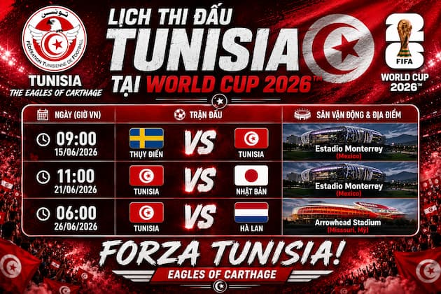 Phân Tích Nhận Định Bảng Đấu Của Tunisia Tại World Cup 2026