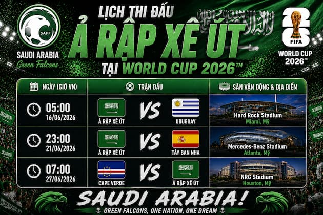 Phân Tích Nhận Định Bảng Đấu Của Ả Rập Xê Út Tại World Cup 2026