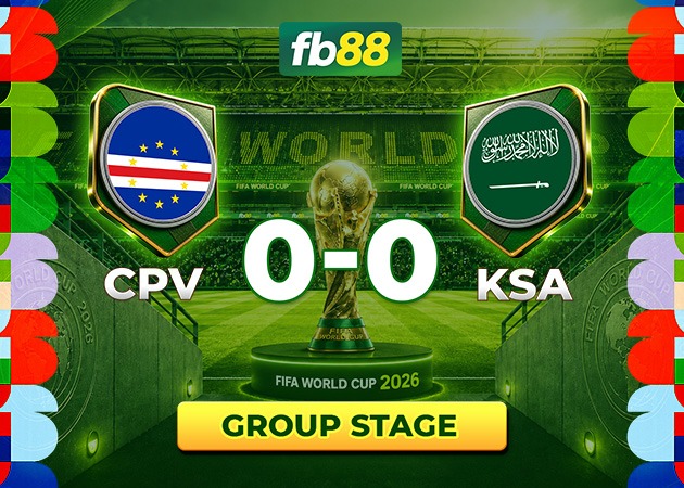 Read more about the article Highlight Cape Verde vs Saudi Arabia: Tấm Vé Vòng 32 Đội Vào Tay Quốc Đảo Cape Verde
