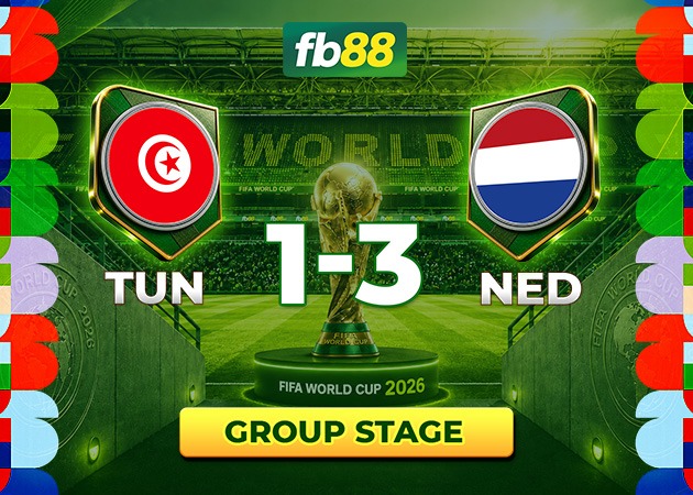 Read more about the article Highlight Hà Lan vs Tunisia 06h00 Ngày 26.06.2026 World Cup 2026