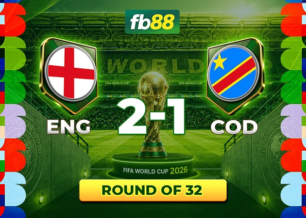 Read more about the article Highlight Anh vs Congo DR 2-1: Kane Vượt Pele, Anh Suýt Bị Loại Nhục Nhã