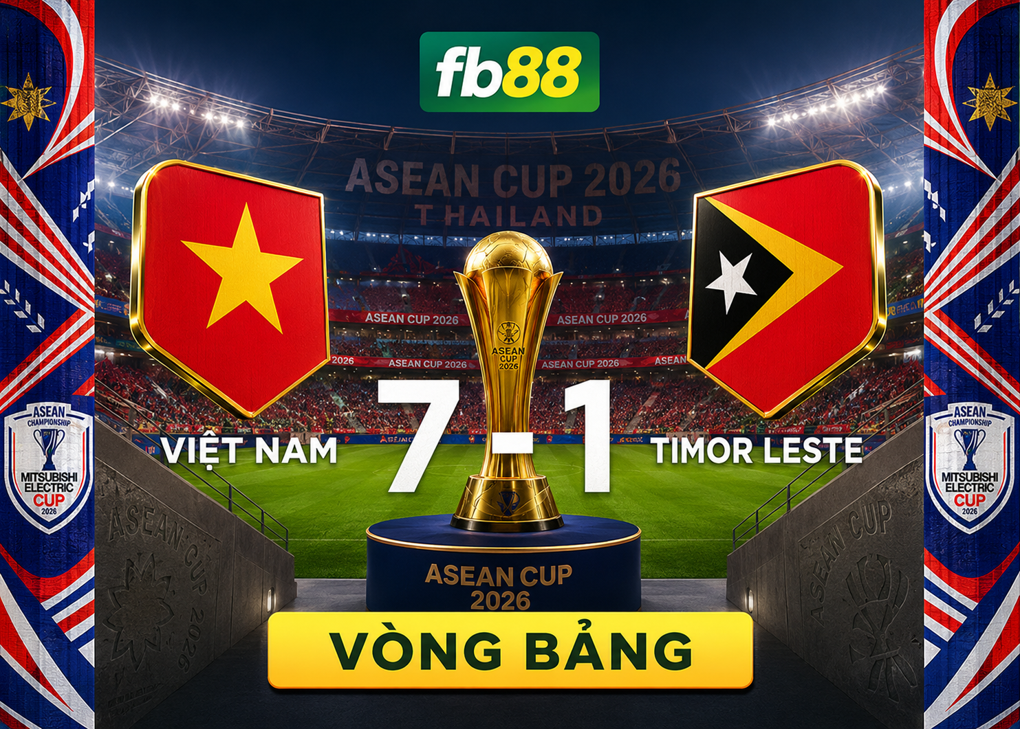 Read more about the article Highlight Việt Nam vs Đông Timor 7-0: Đình Bắc Hat-Trick, ĐKVĐ Ra Quân Như Vũ Bão