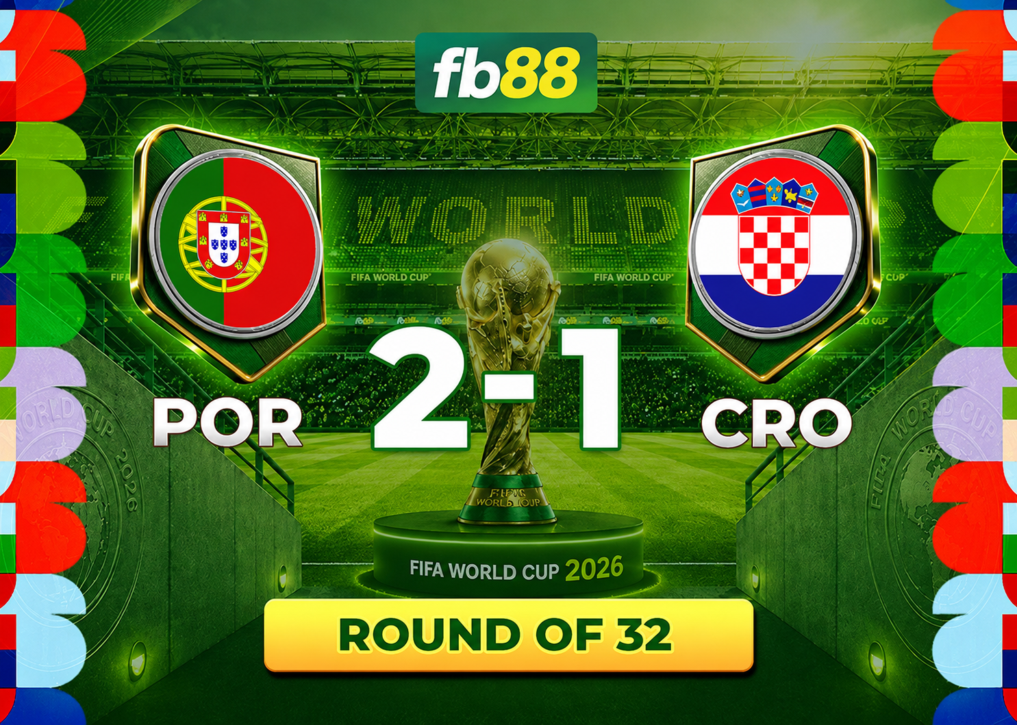 Read more about the article Highlight Bồ Đào Nha vs Croatia 2-1: Modric Cống Hiến Cả Trận, Ronaldo Chờ 1 Cú Pen
