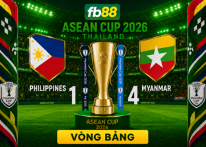 Highlight Philippines vs Myanmar 1-4: Địa Chấn Lớn Nhất ASEAN Cup 2026, Chủ Nhà Thất Thủ Ngay Trên Sân Nhà