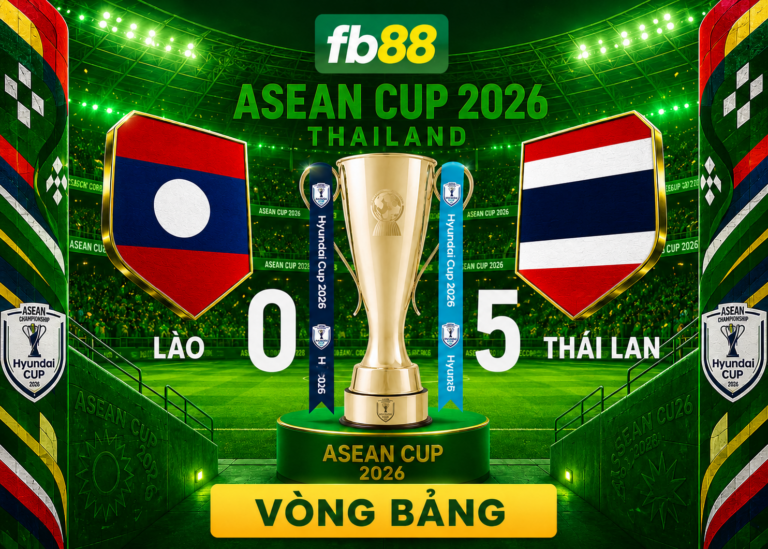 Highlight Lào vs Thái Lan 0-5: “Voi Chiến” Thị Uy Sức Mạnh Ngày Ra Quân Bảng B