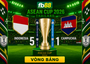 Highlight Indonesia vs Campuchia 5-1: Mitchell Baker Lập Hat-trick, Thủ Môn Campuchia Mắc Sai Lầm Ngớ Ngẩn