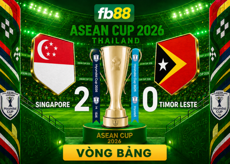Highlight Singapore vs Timor Leste 2-0: Ilhan Fandi Và Song Ui Young Giúp “Nhà Vua” Toàn Thắng 2 Trận