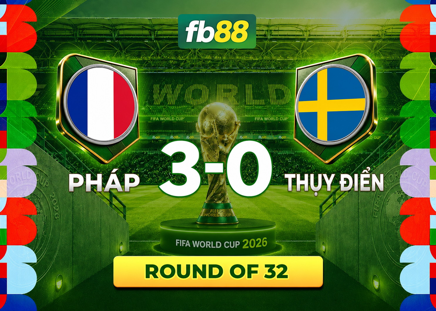 Read more about the article Highlight Pháp vs Thụy Điển: Mbappe Ghi Bàn Vì Deschamps, Vì Người Mẹ Đã Khuất