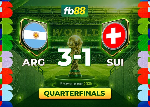 Highlight Argentina vs Thụy Sĩ 3-1: Thẻ Đỏ VAR Gây Bão, Argentina Tiếp Tục Bị Gọi Là “Con Cưng FIFA”