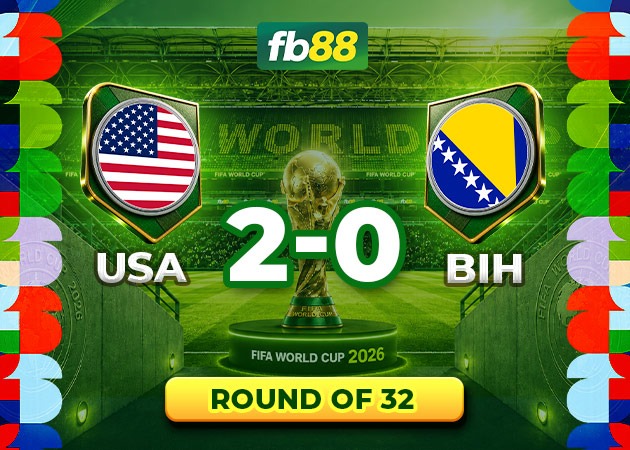 Read more about the article Highlight Mỹ vs Bosnia 2-0: Balogun Ghi Bàn Rồi Bị Đuổi, 10 Người Vẫn Thắng