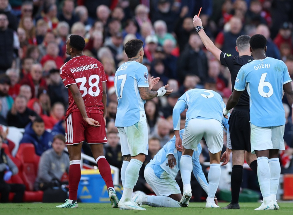 Liverpool vs Man City 0-3 tại Anfield ngày 11/10/2026 ở vòng 6 Ngoại hạng Anh