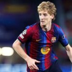Anthony Gordon gây chú ý tại Barcelona